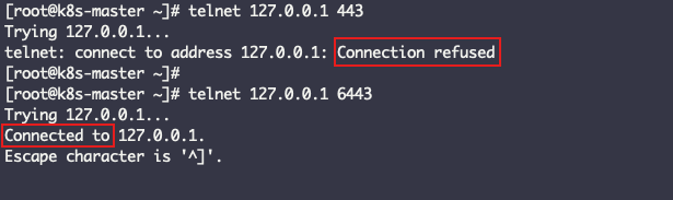 Test Port Open via Telnet